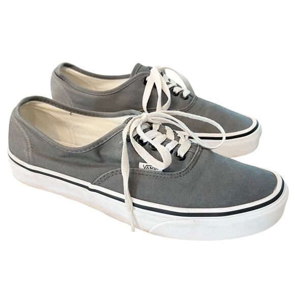 VANS ATWOOD Sneakers Gray Low Top Shoes Mens Sz 9, Womens Sz 10.5 Classic Skate - Picture 1 of 8